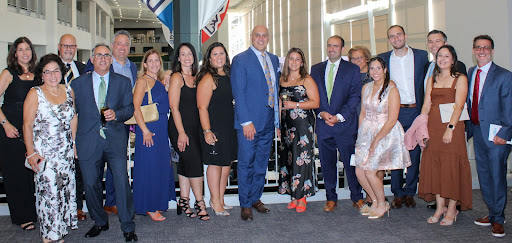 Board of Directors, Gala Committee and Executive Director: Left to right: Susan Guzelian, Flo Bahtiarian, Michael Guzelian, Michael Bahtiarian, Hagop Soulakian, Melissa Simonian, Taline Badrikian, Nairi Khachatourian, Hratch Najarian, Sarine Adishian, Raffi Varjabedian, Mimi Parseghian, Kenar Charchaflian, Nareg Mkrtschjan, Alidz and Phil Nigon, Shant Saroukhanian (Photo: Arev Kaligian)