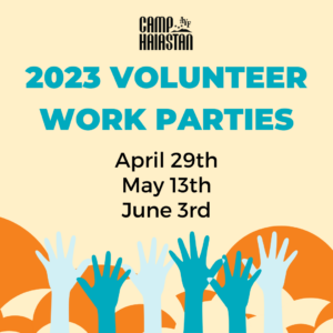 2023 volunteer work parties